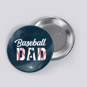 Baseball Dad Apparel Dad Baseball Button