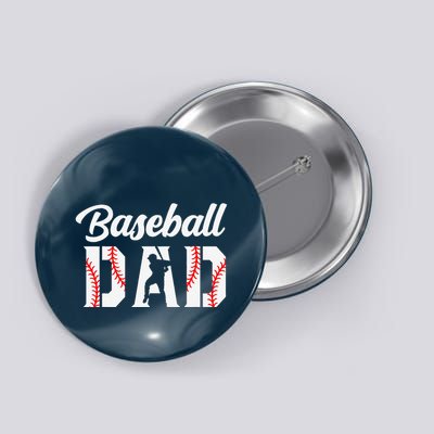 Baseball Dad Apparel Dad Baseball Button