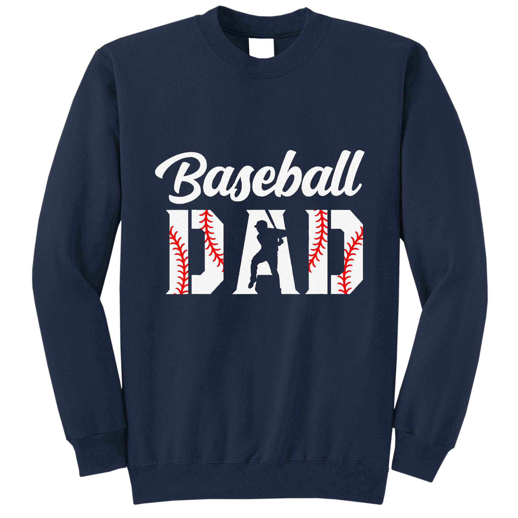 Baseball Dad Apparel Dad Baseball Tall Sweatshirt