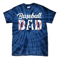 Baseball Dad Apparel Dad Baseball Tie-Dye T-Shirt