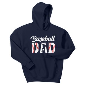 Baseball Dad Apparel Dad Baseball Kids Hoodie