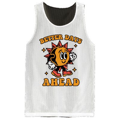 Better Days Ahead Mesh Reversible Basketball Jersey Tank