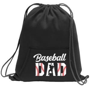 Baseball Dad Apparel Dad Baseball Sweatshirt Cinch Pack Bag