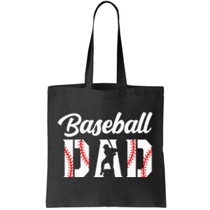 Baseball Dad Apparel Dad Baseball Tote Bag