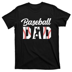 Baseball Dad Apparel Dad Baseball gift father's day T-Shirt