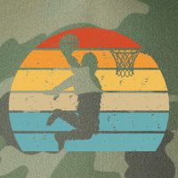 Bigfoot Dunking A Basketball Sasquatch Design Legacy Tie Dye Trucker Hat