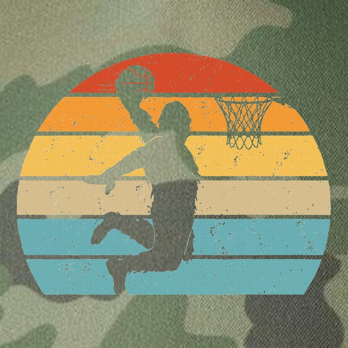 Bigfoot Dunking A Basketball Sasquatch Design Legacy Tie Dye Trucker Hat