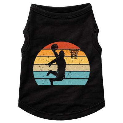 Bigfoot Dunking A Basketball Sasquatch Design Doggie Tank