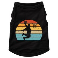 Bigfoot Dunking A Basketball Sasquatch Design Doggie Tank