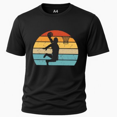 Bigfoot Dunking A Basketball Sasquatch Design Performance Shirt