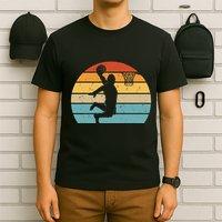 Bigfoot Dunking A Basketball Sasquatch Design T-Shirt