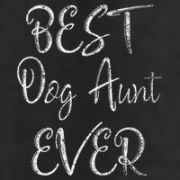 Best Dog Aunt Ever Mothers Day Funny Dog Lover Beanie