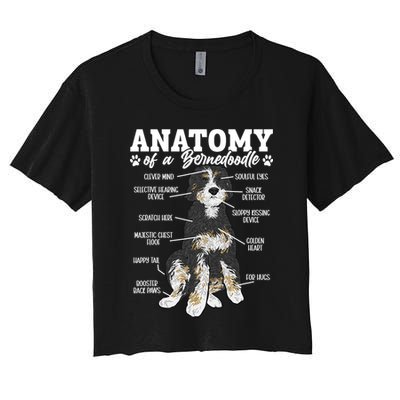 Bernedoodle Dog Anatomy Of A Bernedoodle Crop Top
