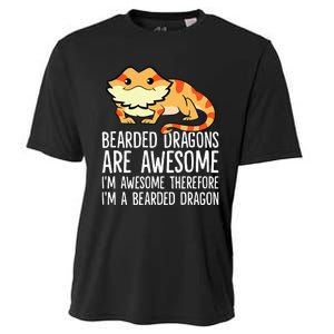 Bearded Dragons Are Awesome Im Awesome Im A Bearded Dragon Cooling Performance Crew T-Shirt