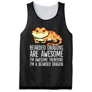 Bearded Dragons Are Awesome Im Awesome Im A Bearded Dragon Mesh Reversible Basketball Jersey Tank