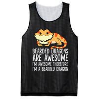 Bearded Dragons Are Awesome Im Awesome Im A Bearded Dragon Mesh Reversible Basketball Jersey Tank