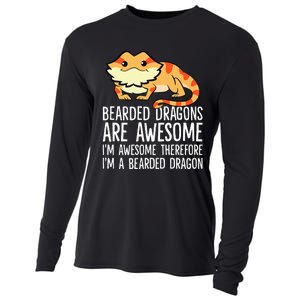 Bearded Dragons Are Awesome Im Awesome Im A Bearded Dragon Cooling Performance Long Sleeve Crew