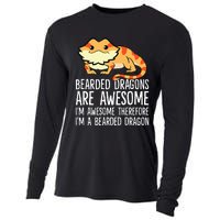 Bearded Dragons Are Awesome Im Awesome Im A Bearded Dragon Cooling Performance Long Sleeve Crew