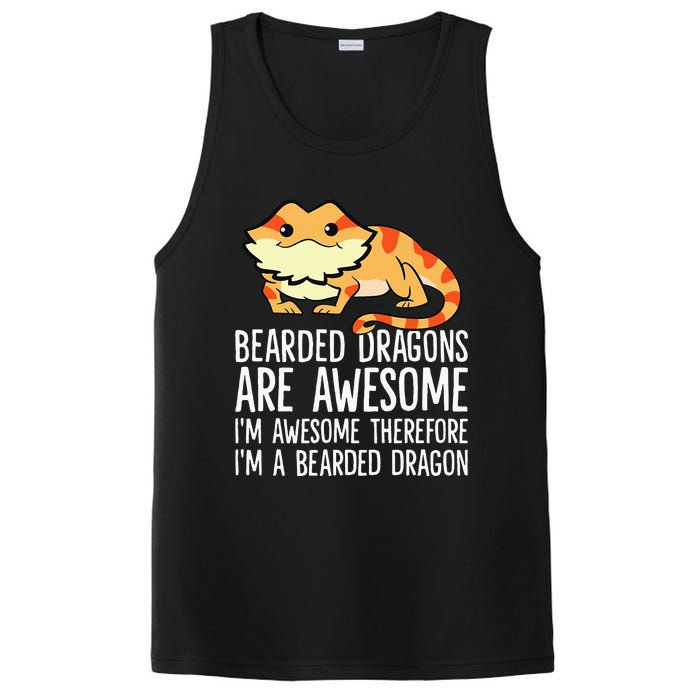 Bearded Dragons Are Awesome Im Awesome Im A Bearded Dragon PosiCharge Competitor Tank