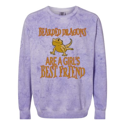 Bearded Dragons Are Best Friend Colorblast Crewneck Sweatshirt