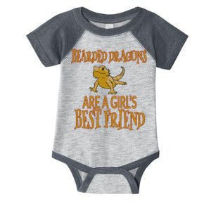 Bearded Dragons Are Best Friend Infant Baby Jersey Bodysuit