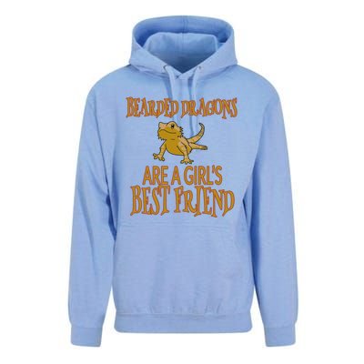 Bearded Dragons Are Best Friend Unisex Surf Hoodie