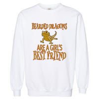 Bearded Dragons Are Best Friend Garment-Dyed Sweatshirt