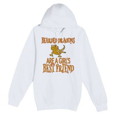 Bearded Dragons Are Best Friend Premium Pullover Hoodie