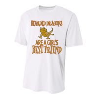 Bearded Dragons Are Best Friend Performance Sprint T-Shirt