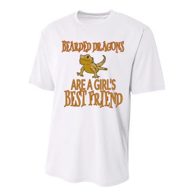 Bearded Dragons Are Best Friend Performance Sprint T-Shirt