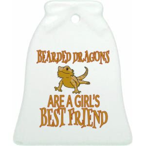 Bearded Dragons Are Best Friend Ceramic Bell Ornament