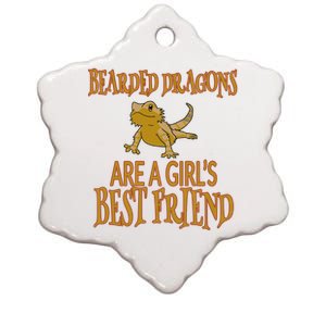 Bearded Dragons Are Best Friend Ceramic Star Ornament