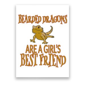 Bearded Dragons Are Best Friend Poster