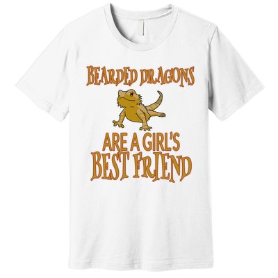 Bearded Dragons Are Best Friend Premium T-Shirt