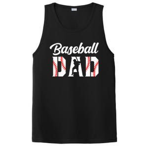 Baseball Dad Apparel Dad Baseball PosiCharge Competitor Tank