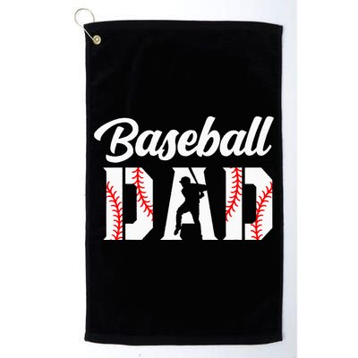 Baseball Dad Apparel Dad Baseball Golf Towel