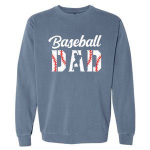 Baseball Dad Apparel Dad Baseball Garment-Dyed Sweatshirt