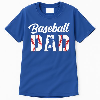 Baseball Dad Apparel Dad Baseball Tall T-Shirt