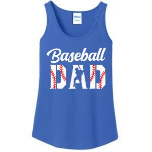 Baseball Dad Apparel Dad Baseball Ladies Essential Tank