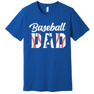 Baseball Dad Apparel Dad Baseball Premium T-Shirt