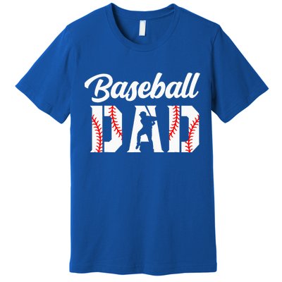 Baseball Dad Apparel Dad Baseball Premium T-Shirt