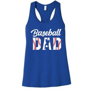 Baseball Dad Apparel Dad Baseball Women's Racerback Tank