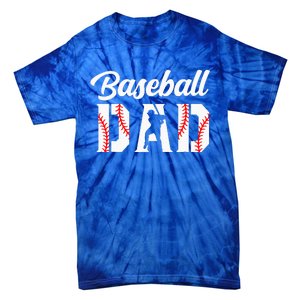 Baseball Dad Apparel Dad Baseball Tie-Dye T-Shirt