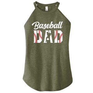 Baseball Dad Apparel Dad Baseball Women's Perfect Tri Rocker Tank