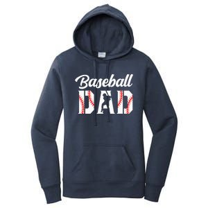 Baseball Dad Apparel Dad Baseball Women's Pullover Hoodie