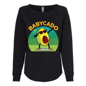 Babycado Dabbing Avocado Cute Baby Boy Mexican Womens California Wash Sweatshirt