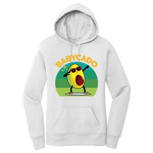 Babycado Dabbing Avocado Cute Baby Boy Mexican Women's Pullover Hoodie