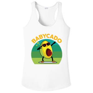 Babycado Dabbing Avocado Cute Baby Boy Mexican Ladies PosiCharge Competitor Racerback Tank