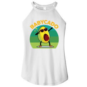 Babycado Dabbing Avocado Cute Baby Boy Mexican Women's Perfect Tri Rocker Tank