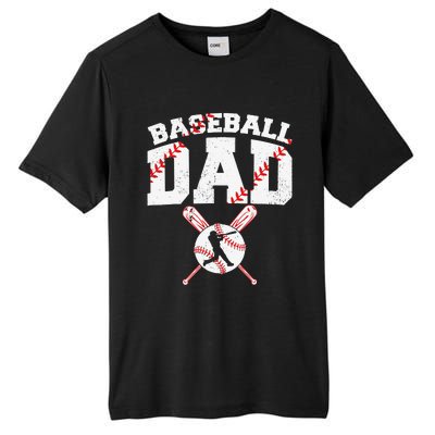 Baseball Dad Apparel Dad Baseball Father's Day Tall Fusion ChromaSoft Performance T-Shirt